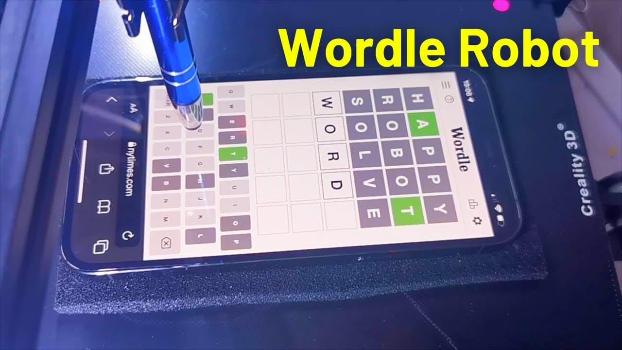 Wordle Solving Robot